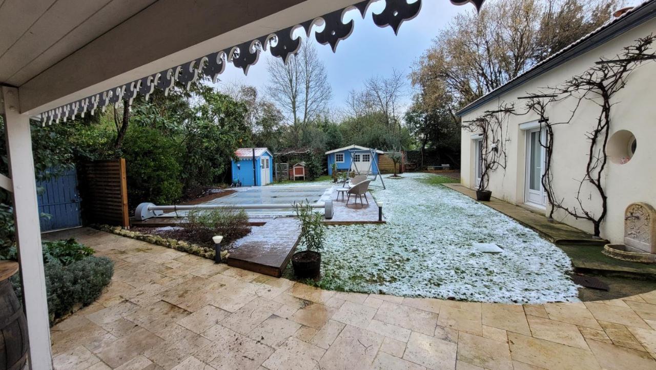 Merig'Home Chambre Bd Climatisee Dans Maison Avec Piscine Au Calme En Ville, Sdb & Toilettes Prives Angoulême Buitenkant foto